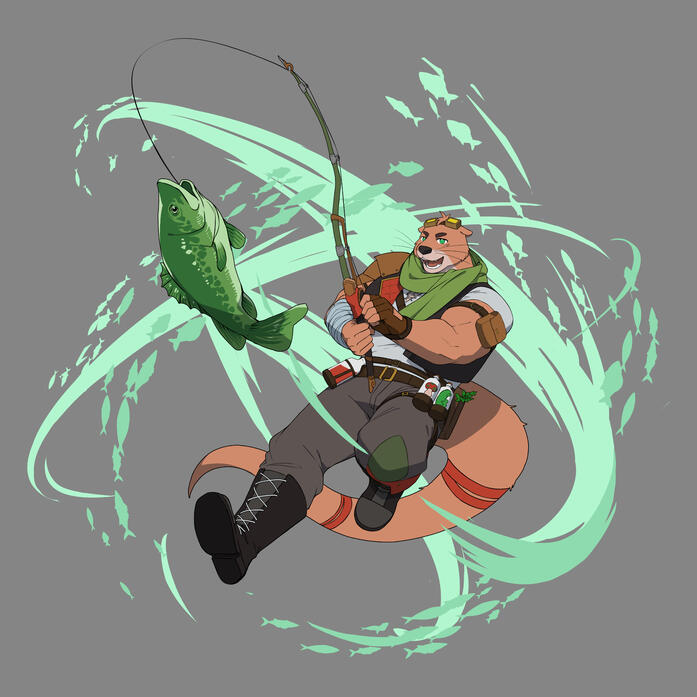 Art by @LophuraMQ on Vgen